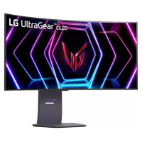 LG Monitor|LG|39GS95QE-B|39"|Gaming/Curved/21 : 9|Panel OLED|3440x1440|21:9|240Hz|Matte|0.03 ms|Swivel|Height adjustable|Tilt|Colour Black|39GS95QE-B