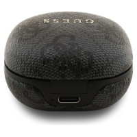 Guess 4G Classic Metal Logo TWS ENC Headphones - Black