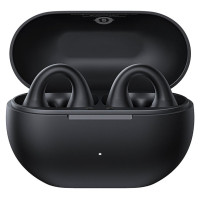 Baseus Bass 15 Clip OWS Wireless Headphones with Baseus Simple USB-C 3A 30cm Cable - Black