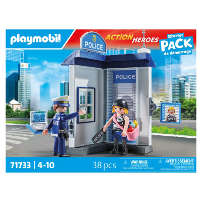 Playmobil Sākuma komplekts Policijas istaba