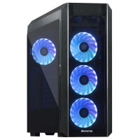 Chieftec Case|CHIEFTEC|Scorpion 3 GL-03B-OP|MidiTower|Not included|ATX|MicroATX|MiniITX|Colour Black|GL-03B-OP