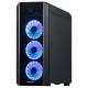 Chieftec Case|CHIEFTEC|Scorpion 3 GL-03B-OP|MidiTower|Not included|ATX|MicroATX|MiniITX|Colour Black|GL-03B-OP