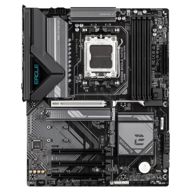 Gigabyte Mainboard|GIGABYTE|SAM5|ATX|Memory DDR5|Memory slots 4|B650EEAGLEWF6E1.0