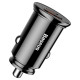 Baseus Circular PPS smart car charger with USB Quick Charge 4.0 QC 4.0 and USB-C PD 3.0 SCP ports black (CCALL-YS01)