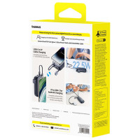 Baseus EnerFill FC21 Qpow 3 Ultra 20000mAh 22.5W Powerbank with Display and Cable Included - Black