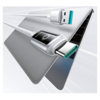 Joyroom Kabel Joyroom S-A55 StarFlight 66W USB-A - USB-C 1,2m - biały