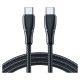 Joyroom Kabel Joyroom S-A11 Surpass 60W USB-C - USB-C 0,25m - czarny