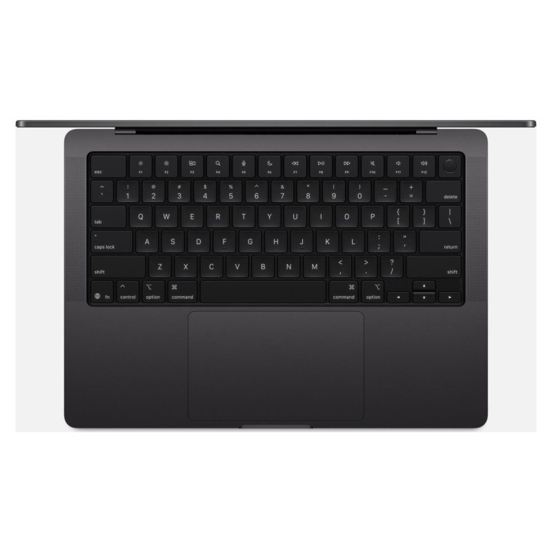 Apple Notebook|APPLE|MacBook Pro|MacBook Pro M5|14.2"|3024x1964|RAM 16GB|SSD 512GB|10-core GPU|ENG|Card Reader SDXC|macOS Tahoe|Space Black|1.55 kg|MDE04ZE/A