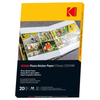 Kodak Photo Sticker Paper Gloss 120gsm A6x20 (3510652)