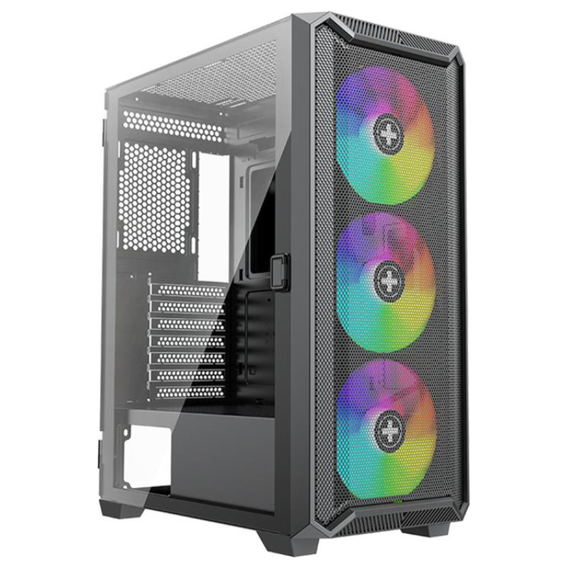 Xilence Case|XILENCE|ATX/micro ATX/Mini-ITX|Black|Midi Tower|PC|XG161