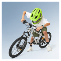 Rockbros TT-32004 Shark Children's Bike Helmet with Detachable Jaw Size M (54-58) - Green