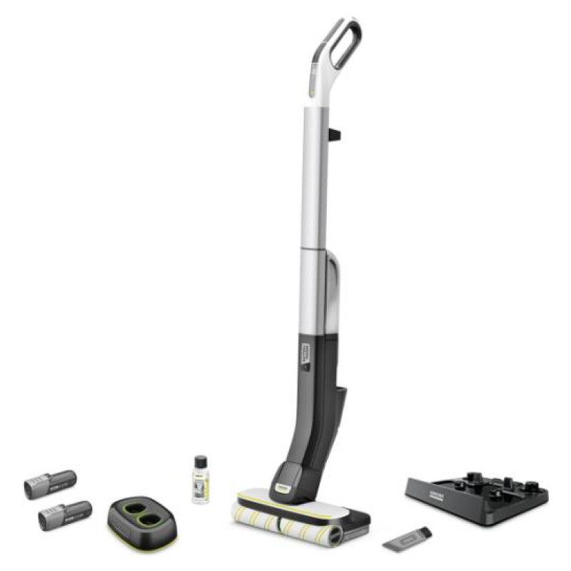 Karcher Vacuum Cleaner|KARCHER|dry&wet|Stick vacuum|Grey/Black|Bagless|Battery|1.056-400.0
