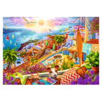 Trefl Premium Plus Puzle Santorīni, Grieķija, 1000 gab.