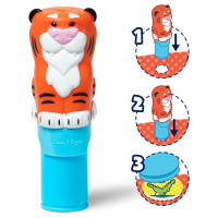 Melissa & Doug Uzlīmju grāmata MELISSA Sticker WOW! Aktivitā&scaron;u komplekts &ndash; Tīģeris