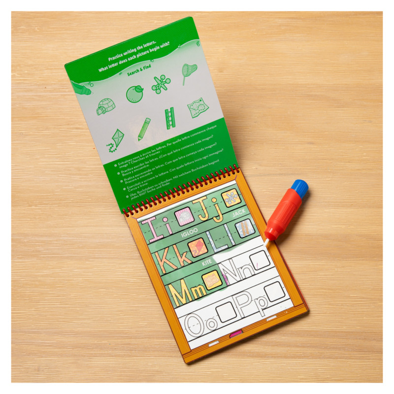 Melissa & Doug Water Wow! Ūdens krāsojamā grāmata &ndash; Alfabēts