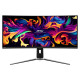 MSI Monitor|MSI|34"|Gaming/Curved/21 : 9|Panel QD-OLED|3440x1440|240|Matte|0.03 ms|Swivel|Height adjustable|Tilt|Colour Black|MPG341CQPXQD-OLED