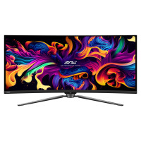 MSI Monitor|MSI|34"|Gaming/Curved/21 : 9|Panel QD-OLED|3440x1440|240|Matte|0.03 ms|Swivel|Height adjustable|Tilt|Colour Black|MPG341CQPXQD-OLED
