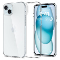Spigen Liquid Crystal iPhone 15 Case - Clear