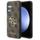 Guess 4G Big Metal Logo case for Samsung Galaxy S24 - brown