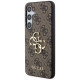 Guess 4G Big Metal Logo case for Samsung Galaxy S24 - brown