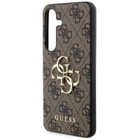 Guess 4G Big Metal Logo case for Samsung Galaxy S24 - brown