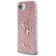 Guess Fixed Glitter Big 4G iPhone 16e Case - Pink