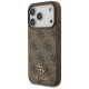 Guess 4G Small Classic Logo MagSafe case for iPhone 17 Pro - brown