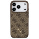 Guess 4G Small Classic Logo MagSafe case for iPhone 17 Pro - brown
