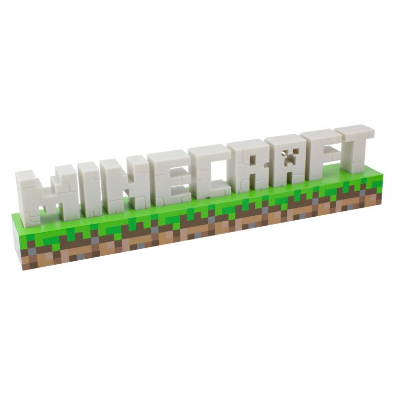 Paladone Minecraft Logo Light