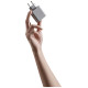 Cuktech 65W GaN 2xUSB-C 1xUSB-A Wall Charger - Gray