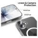 Tech-Protect Flexair Hybrid CC MagSafe Case for iPhone 17 - Clear