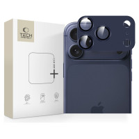 Tech-Protect Camfull Fit+ Camera Lens Glass for iPhone 17 Pro - Navy Blue