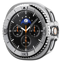 Spigen Bezel Tune Pro Pilot Cover for Samsung Galaxy Watch 8 Classic 46mm - Silver
