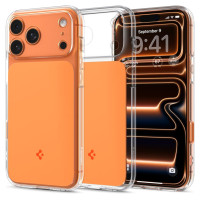 Spigen Thin Fit MagSafe Case for iPhone 17 Pro Max - Clear Orange