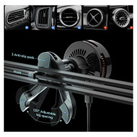 Spigen Essential EV25MFAQ Magnetic MagSafe Car Air Vent Mount - Black