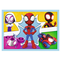 Trefl SPIDER-MAN Puzle 12+24+20+15 Spidey