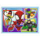 Trefl SPIDER-MAN Puzle 12+24+20+15 Spidey