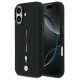 BMW M Silicon Tricolor Line MagSafe Case for iPhone 17 - Black