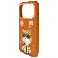 Nimmy Cool&Cute 2.0 Cat Case for iPhone 17 Pro Max - Orange