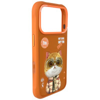 Nimmy Cool&Cute 2.0 Cat Case for iPhone 17 Pro Max - Orange