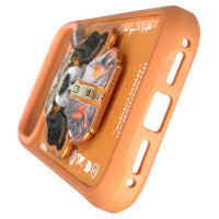 Nimmy Cool&Cute 2.0 Dog Case for iPhone 17 Pro Max with Magnetic Hanger - Orange