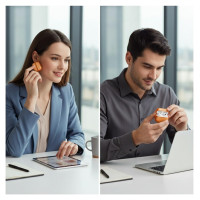 Uniq Veren case for AirPods Pro 3 - orange