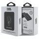 Karl Lagerfeld Ikonik MagSafe 5W 3000mAh Inductive Power Bank - Black