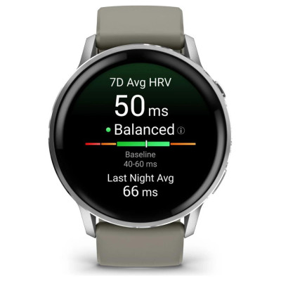 Garmin SMARTWATCH VENU 4 45MM/SIL/GREY 010-03014-01 GARMIN