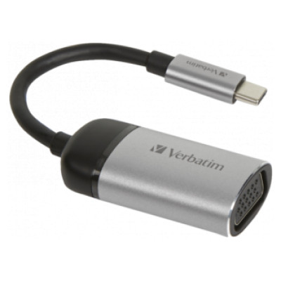 Verbatim Adapteris Verbatim USB-C to VGA 10cm