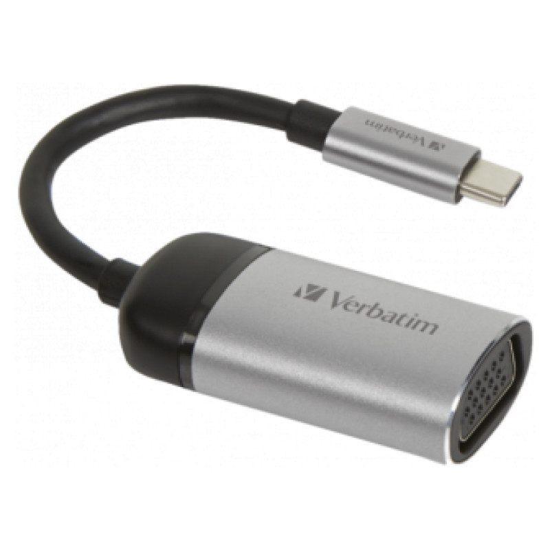 Verbatim Adapteris Verbatim USB-C to VGA 10cm