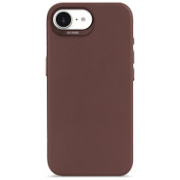 Decoded Silicone Backcover case with MagSafe for iPhone 16e - brown