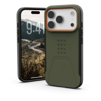 UAG Civilian MagSafe case for iPhone 17 Pro - olive and orange