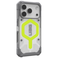 UAG Pathfinder Clear MagSafe Case for iPhone 17 Pro - Neon Gray