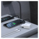 Dudao A26TCEU PD QC 25W GaN USB-A USB-C Wall Charger with USB-C Cable - White